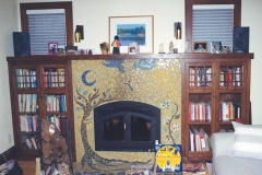 Custom fireplace