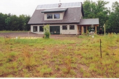 New solar home construction by Whole Builders