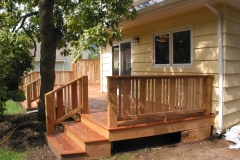 Porch built by Whole Builders