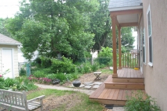 Porch built by Whole Builders