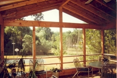 Scenic porch built by Whole Builders