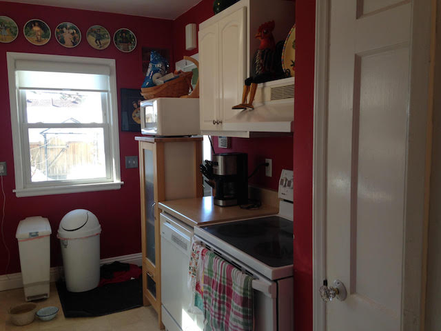 Kitchen remodel by Whole Builders - before